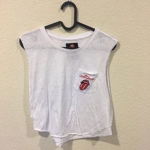 Forever 21 Tops - Forever 21 Rolling Stones pocket tee Forever 21 Tops - Forever 21 Rolling Stones pocket tee